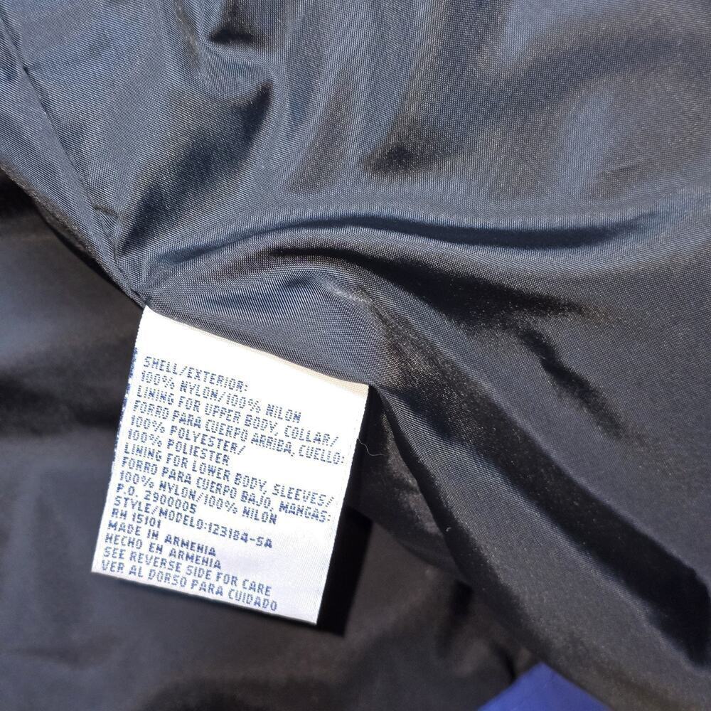 Vintage Gerry Ski Jacket Men’s Medium Blue Gray Hooded 90s Y2K Snowboarding Coat - Picture 13 of 16